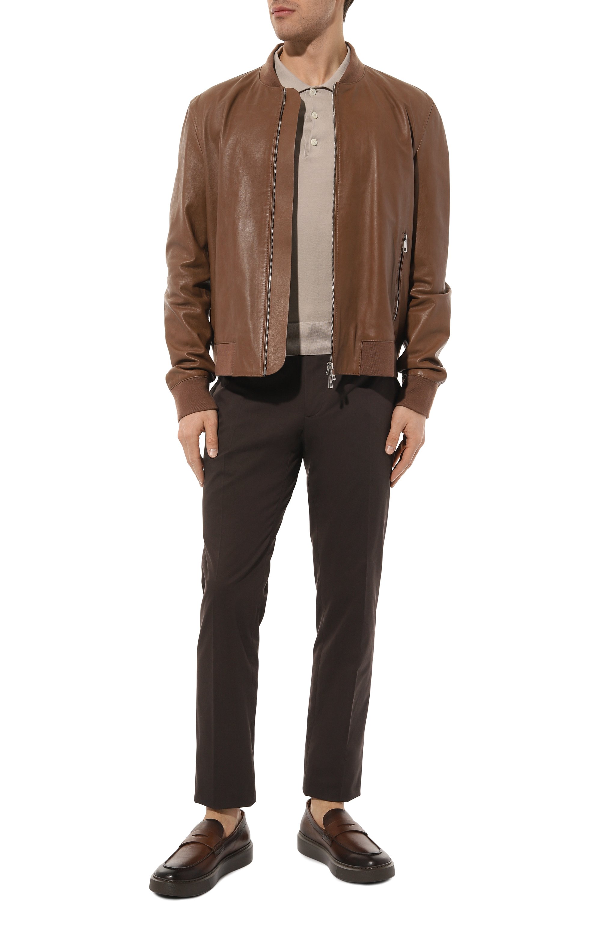 Хлопковые брюки ZEGNA, арт. E8I03/TR14, фото 2