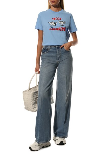 Хлопковая футболка DSQUARED2, арт. S75GD0306/S22427, фото 2