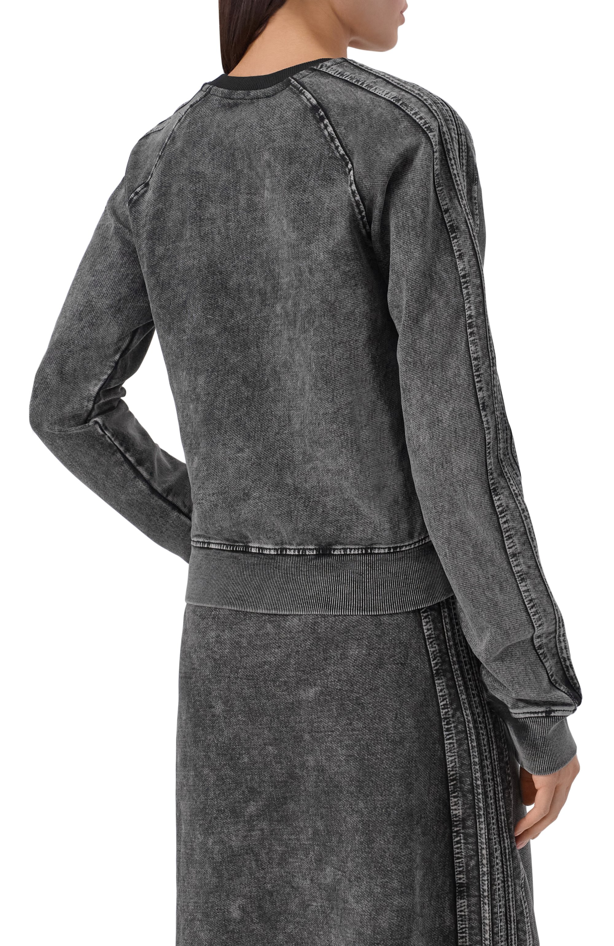 Хлопковый свитшот DIESEL, арт. A21186/0DCCJ, фото 4