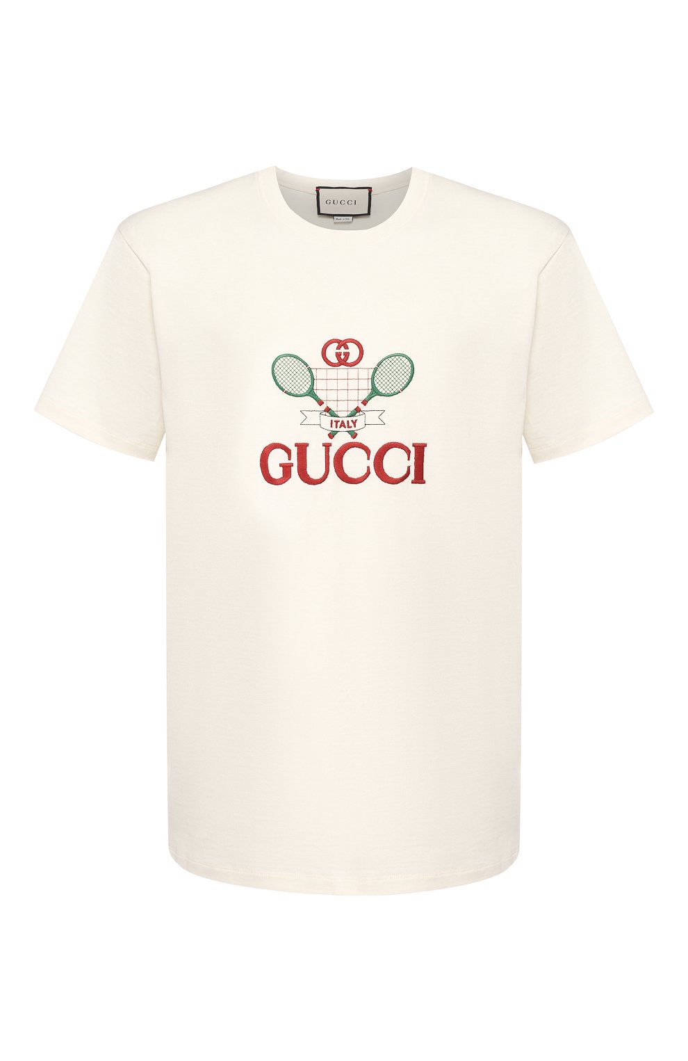 Хлопковая футболка GUCCI, арт. 548334/XJBLE, фото 1