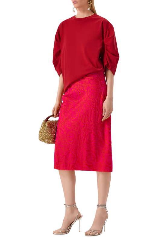 Юбка Dries Van Noten 251-010804-1529 Розовый  251-010804-1529 Фото 2
