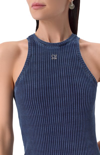 Хлопковое платье GIUSEPPE DI MORABITO, арт. 04SSLD153T 04432, фото 5