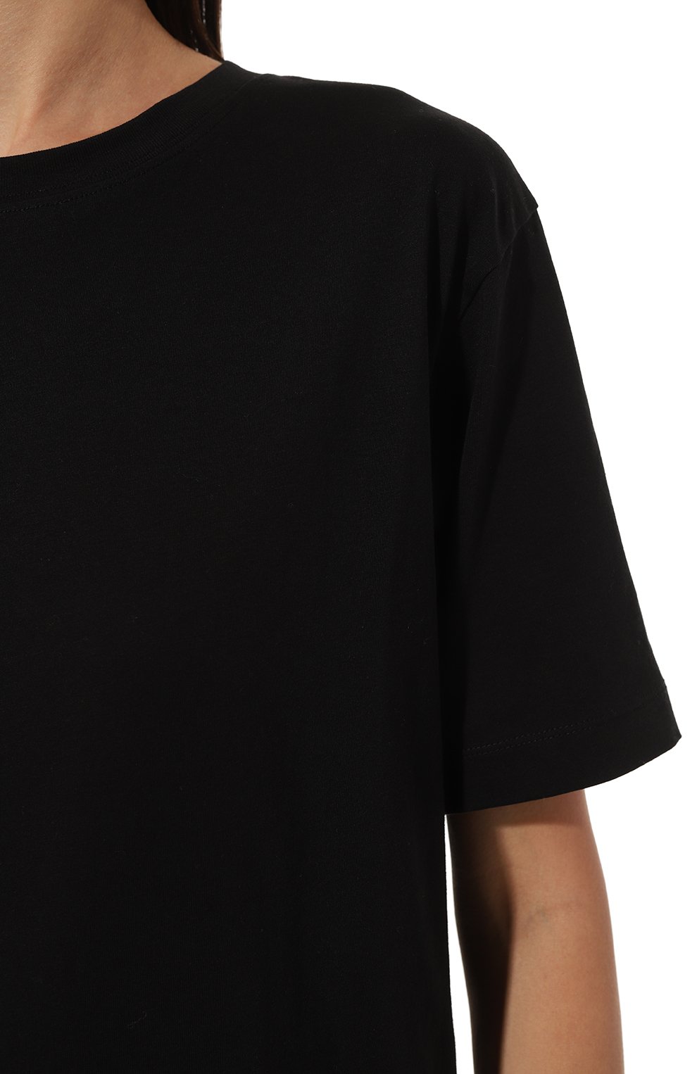 Хлопковая футболка DRIES VAN NOTEN, арт. 232-011167-7600, фото 5