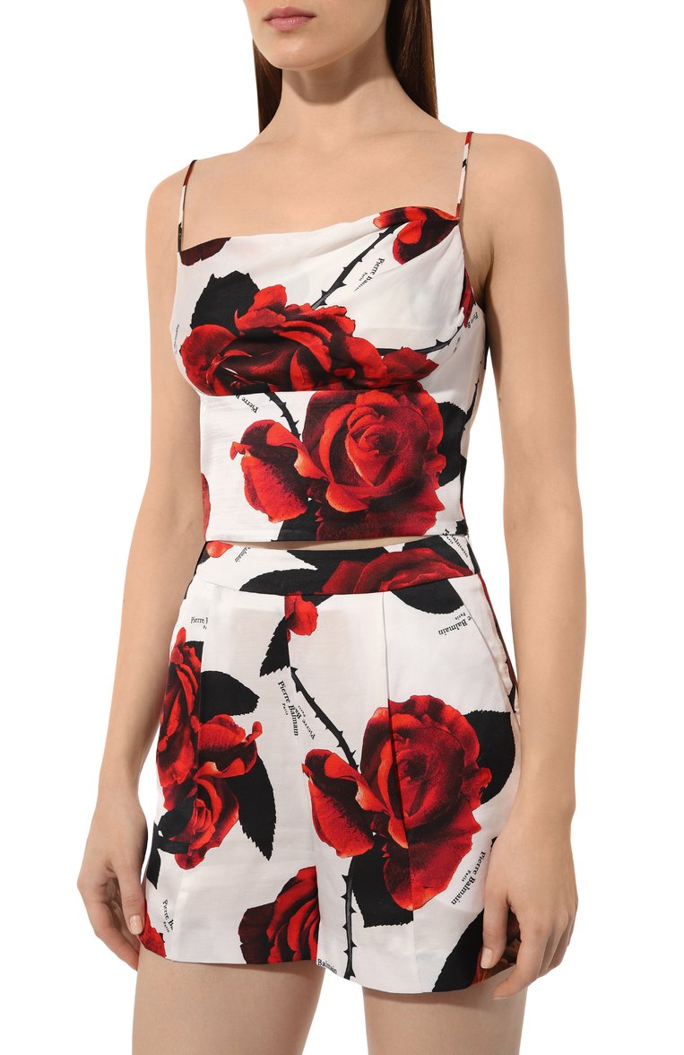 Топ из вискозы BALMAIN, арт. CF0AD215/VE76, фото 3