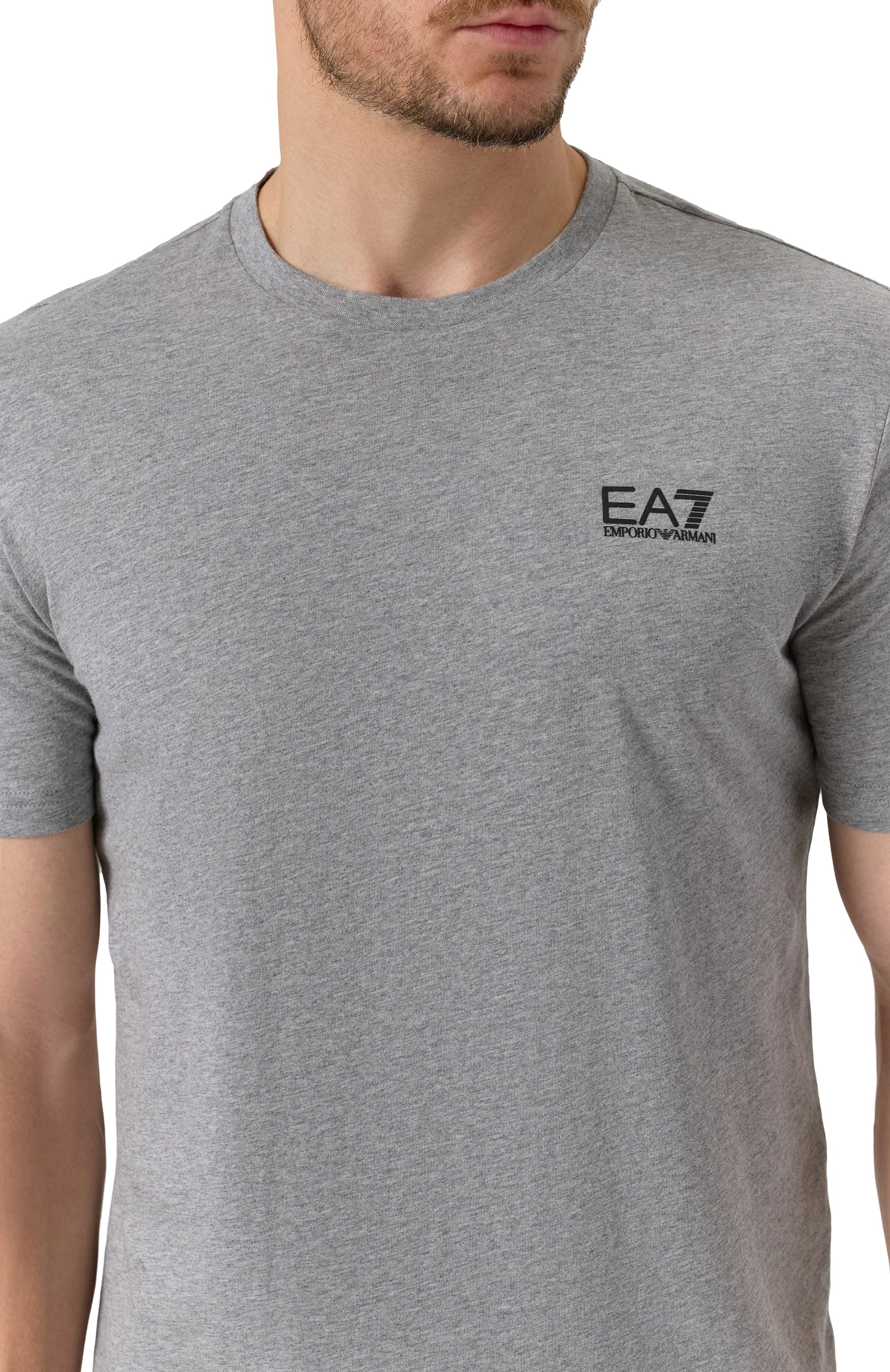 Хлопковая футболка EA7, арт. 8NPT25/PJVPZ, фото 5