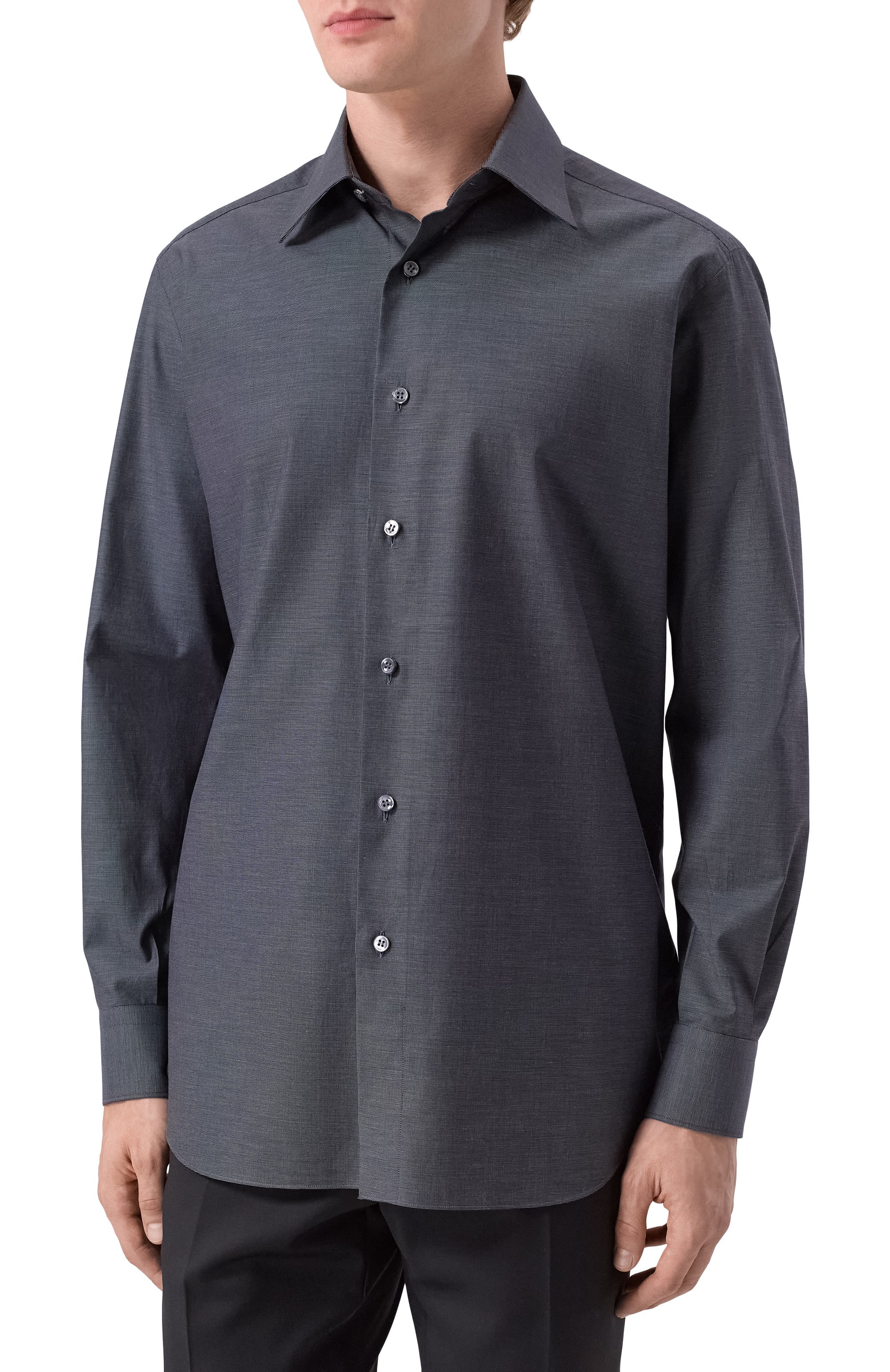 Хлопковая сорочка BRIONI, арт. RCB40L/0D04P, фото 3