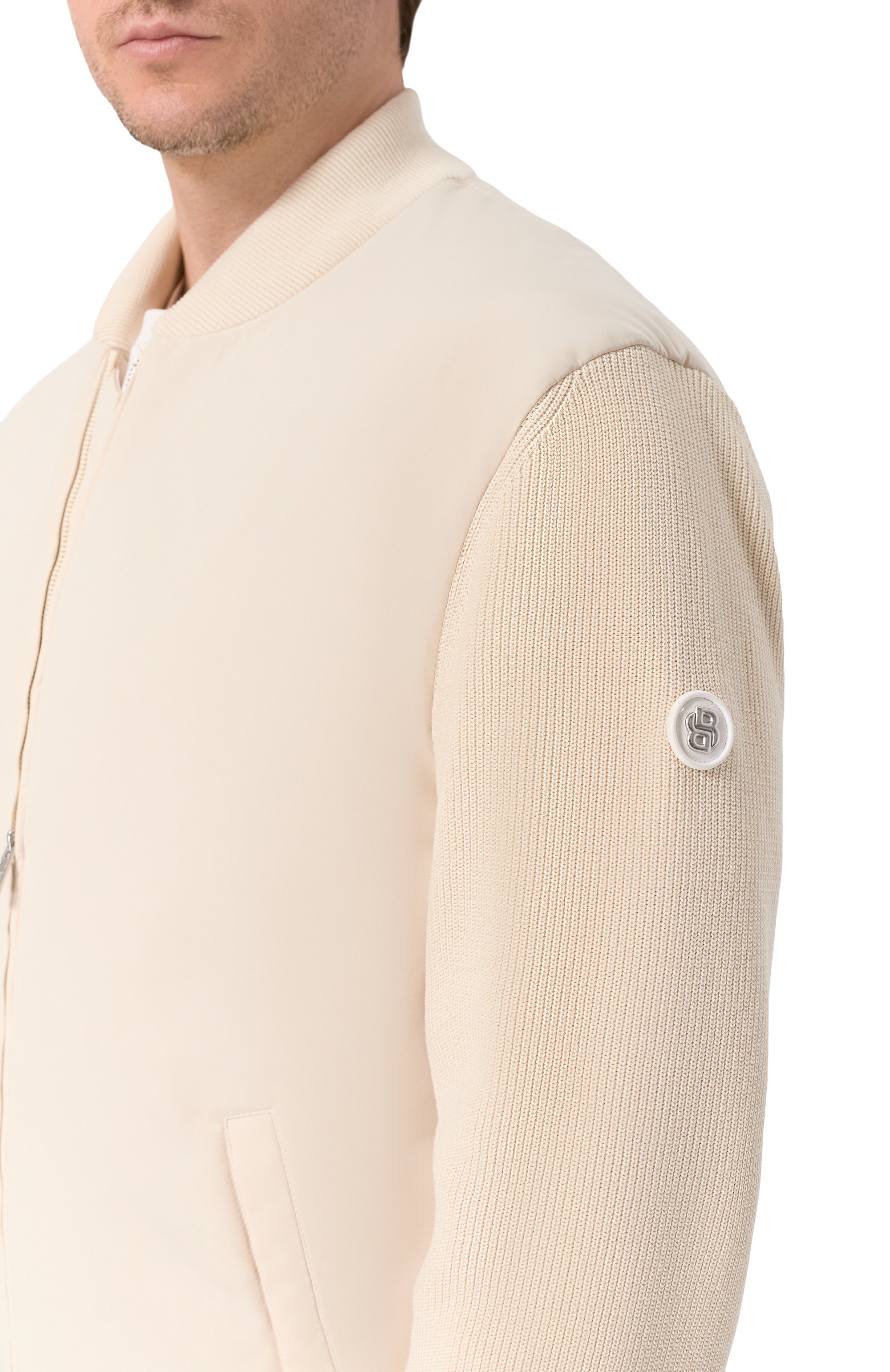 Комбинированный кардиган BOSS, арт. 50556325, фото 5