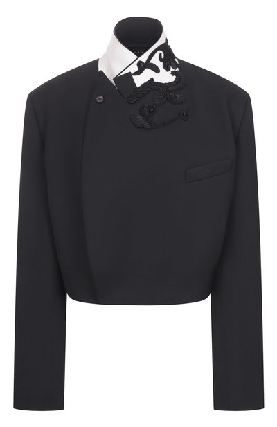 Женский шерстяной жакет DRIES VAN NOTEN, арт. 010419/3122