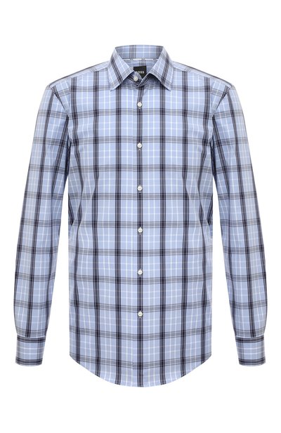 Хлопковая рубашка BOSS, арт. 50496168, фото 1