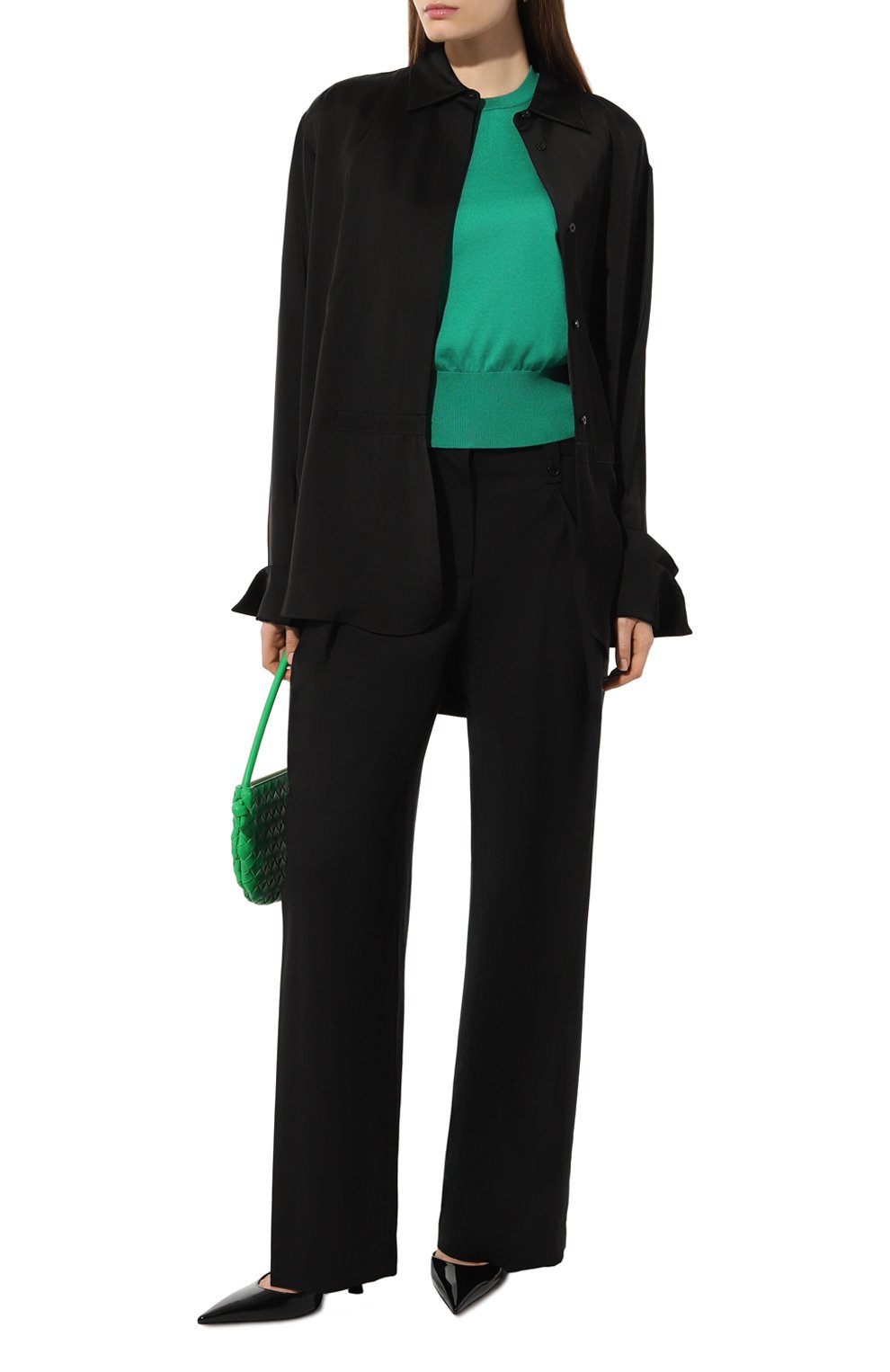 Шелковый топ DOLCE & GABBANA, арт. FXT04T/JBSHX, фото 2