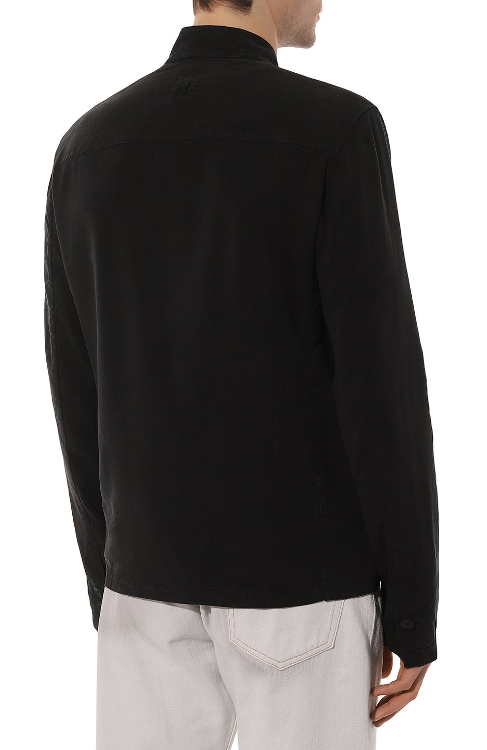 Рубашка изо льна и шелка HANNES ROETHER, арт. 110975/D022PAMIN.600, фото 4