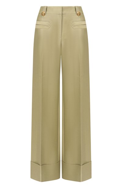 Женские брюки из шерсти и шелка ZIMMERMANN, арт. 7006PC261