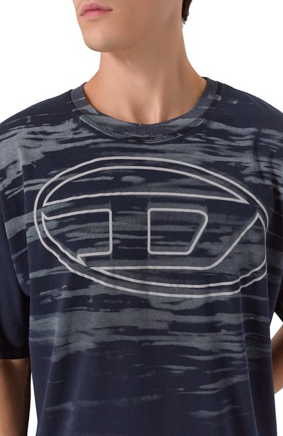 Хлопковая футболка DIESEL, арт. A18653/0AGCA, фото 5