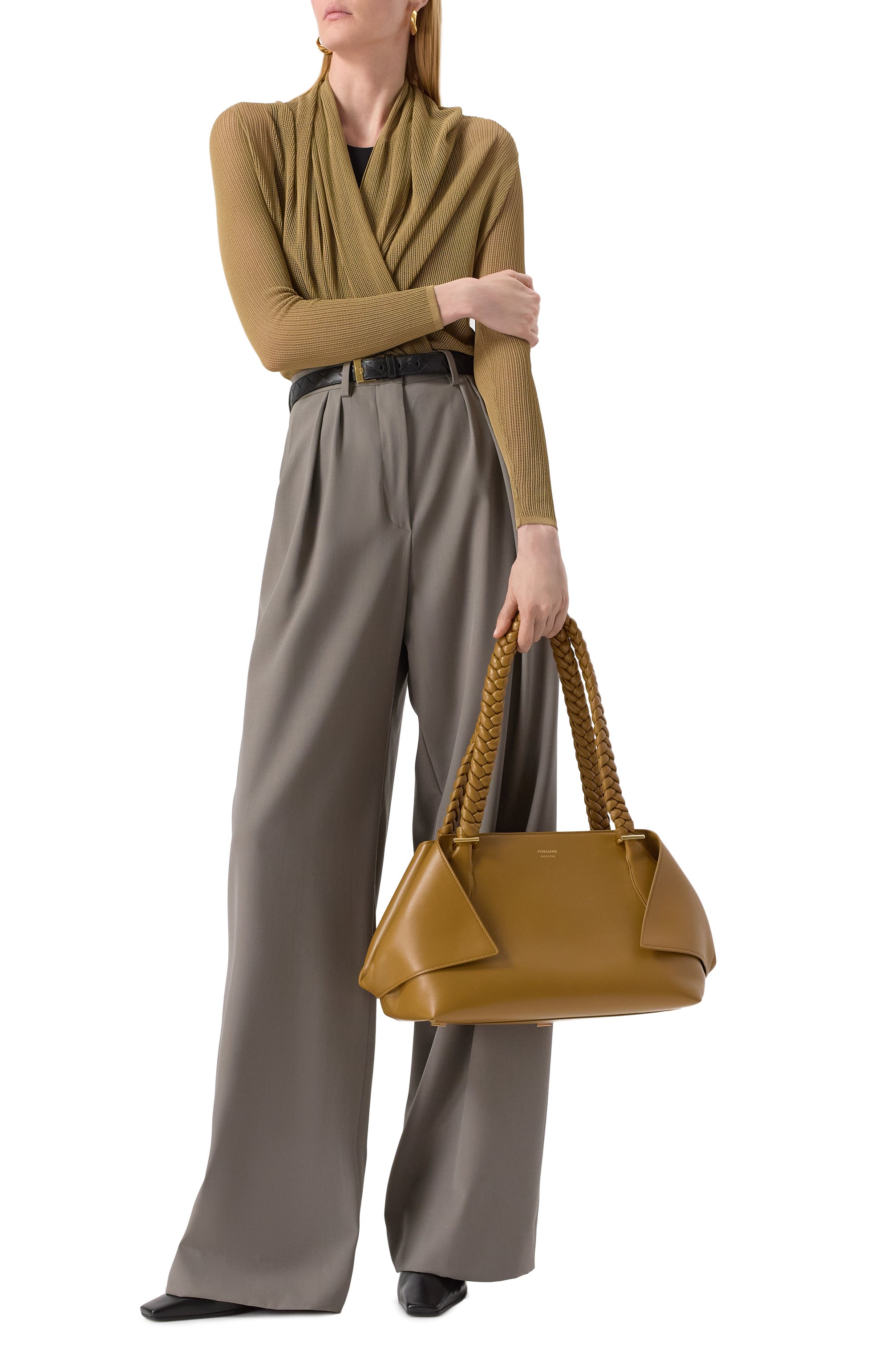 Сумка scarf medium FERRAGAMO, арт. 219871/781021, фото 7