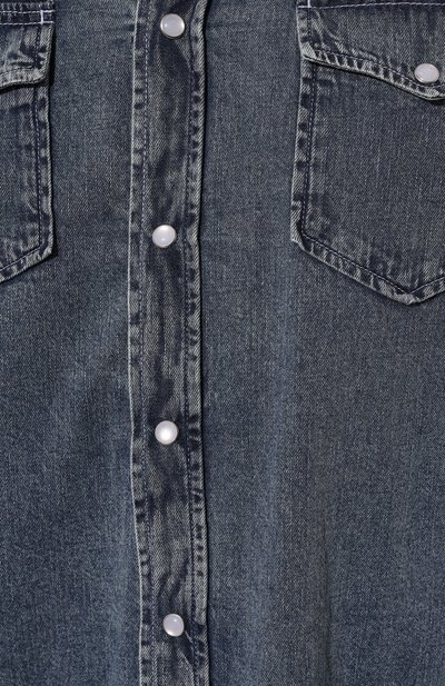 Джинсовая рубашка WOOLRICH, арт. CFWOSI0158MRUT4037, фото 5