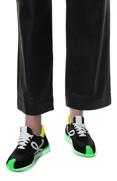 Комбинированные кроссовки flow runner LOEWE, арт. L815282X63, фото 3