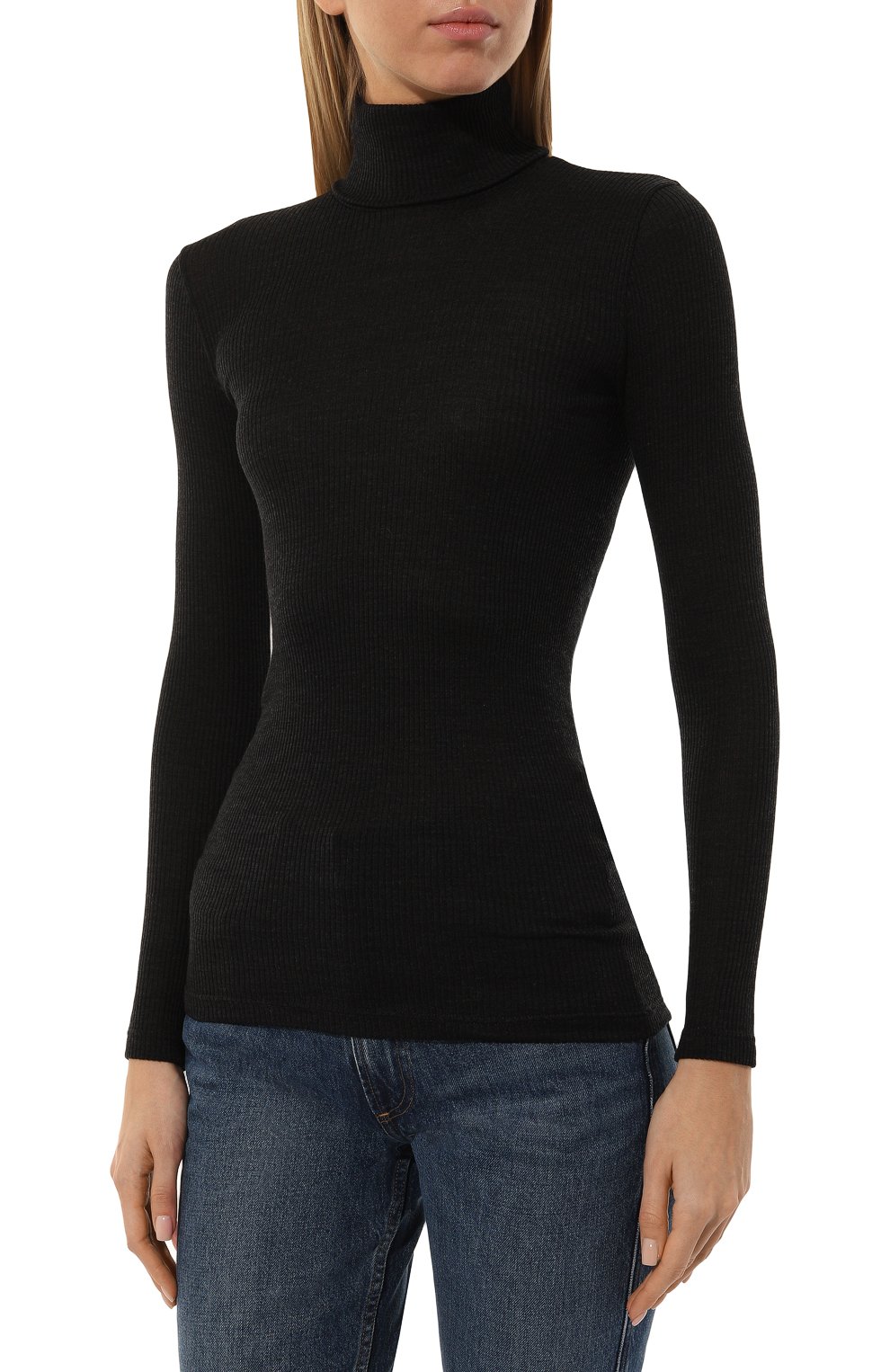 Водолазка из шерсти и шелка HANRO, арт. 070901, фото 3