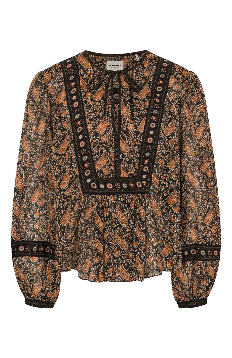 Хлопковая блузка ISABEL MARANT ETOILE, арт. 25PHT0024FB/C1J04E, фото 1