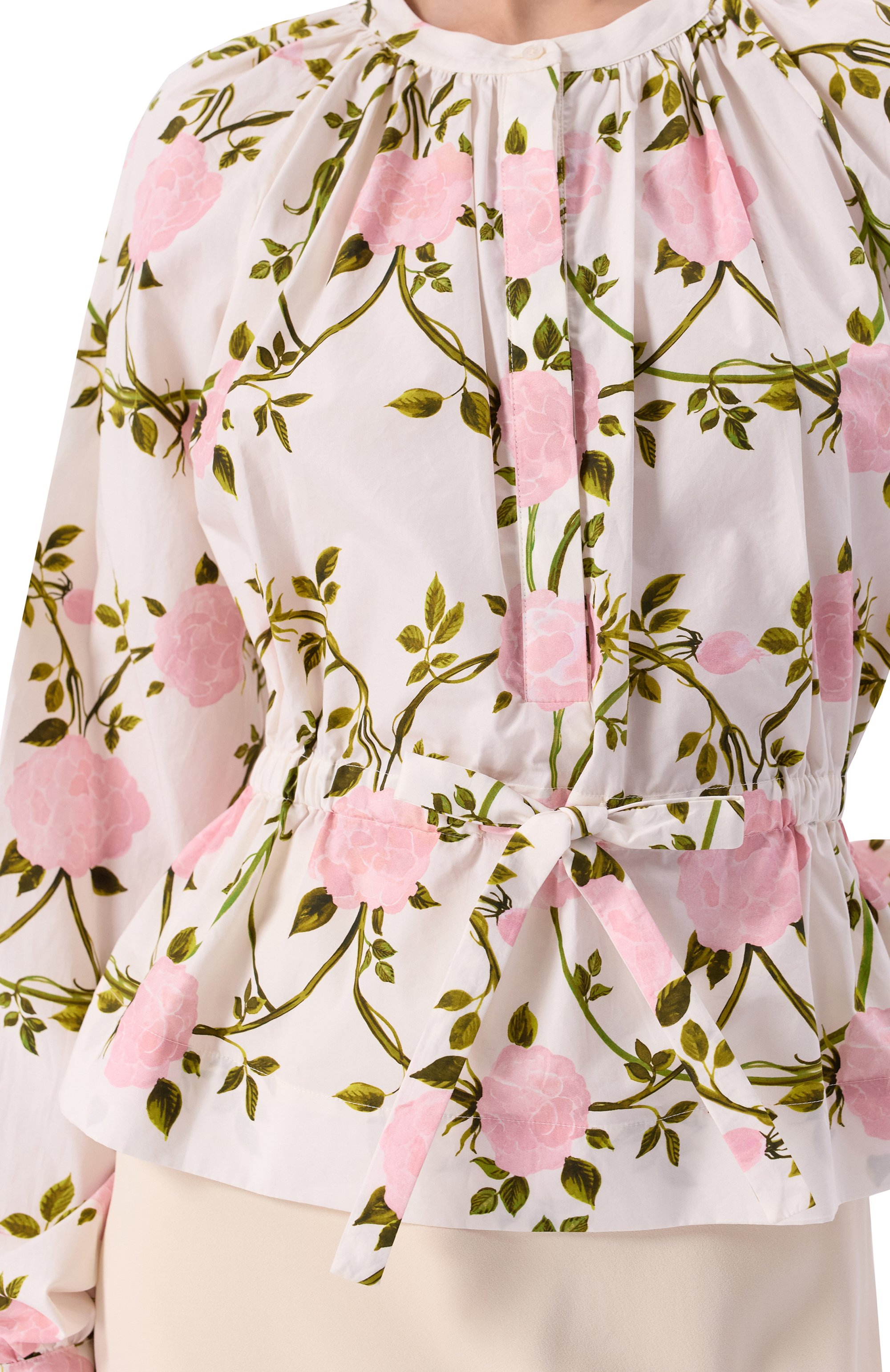 Хлопковая блузка GIAMBATTISTA VALLI, арт. 25SSPVCA1263-31PRI, фото 5