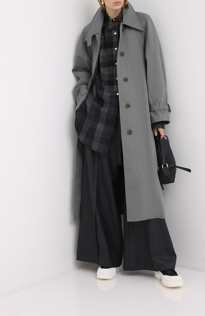 Шерстяные брюки LOEWE, арт. S359331XAV, фото 2