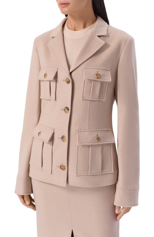 Кашемировый жакет MVST M25.1MW.J003/C0L0MB0 5335 Бежевый  M25.1MW.J003/C0L0MB0 5335 Фото 3