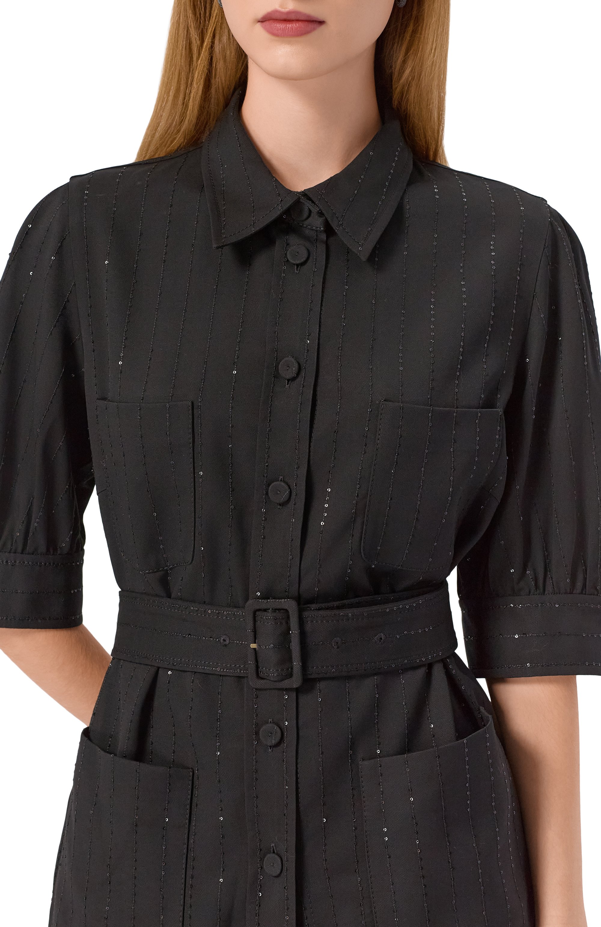 Блузка из вискозы ELIE SAAB, арт. SH114NP25/CD019, фото 5