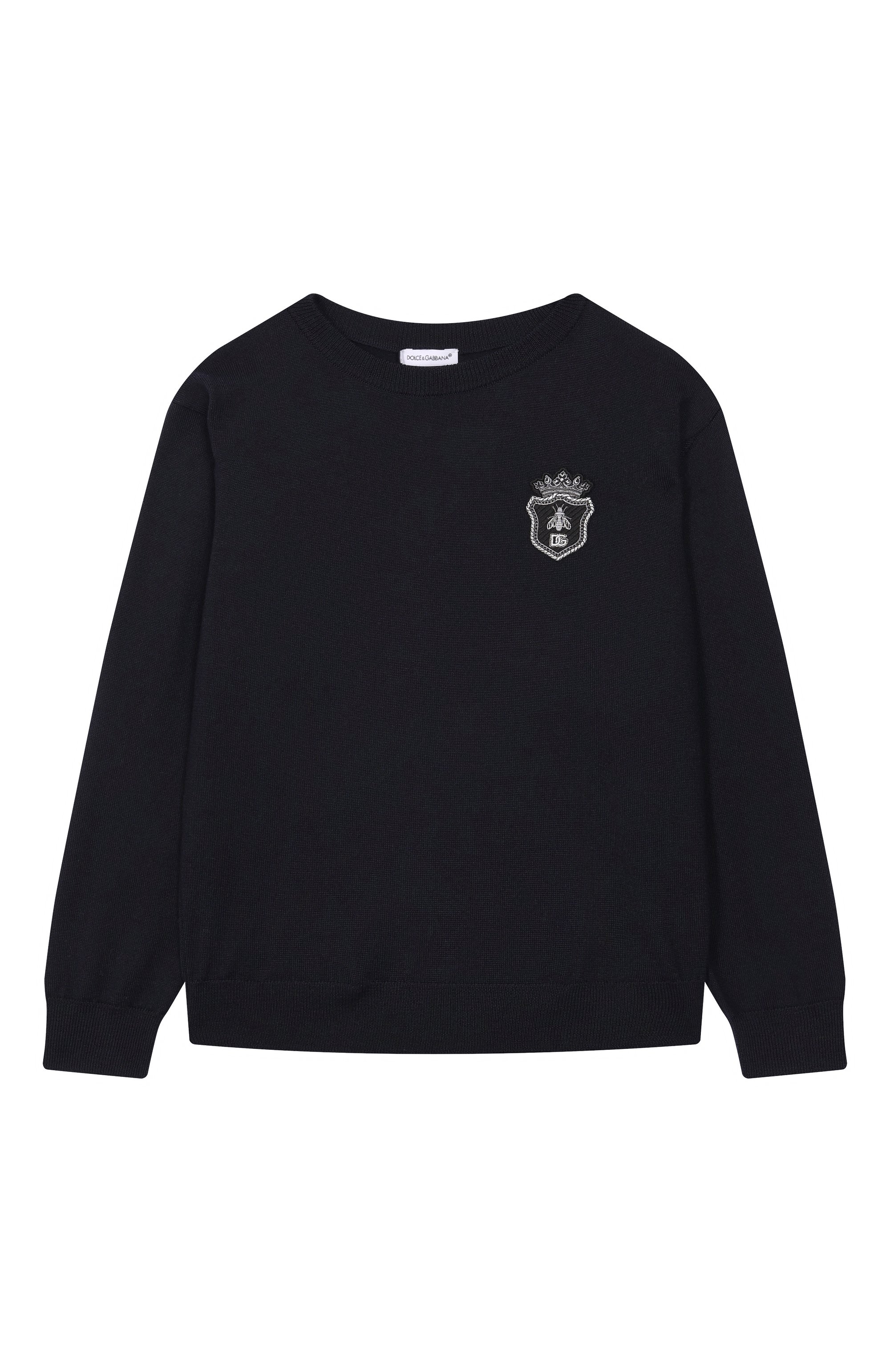 Шерстяной пуловер DOLCE & GABBANA, арт. L4KW22/JDVF9_001, фото 1