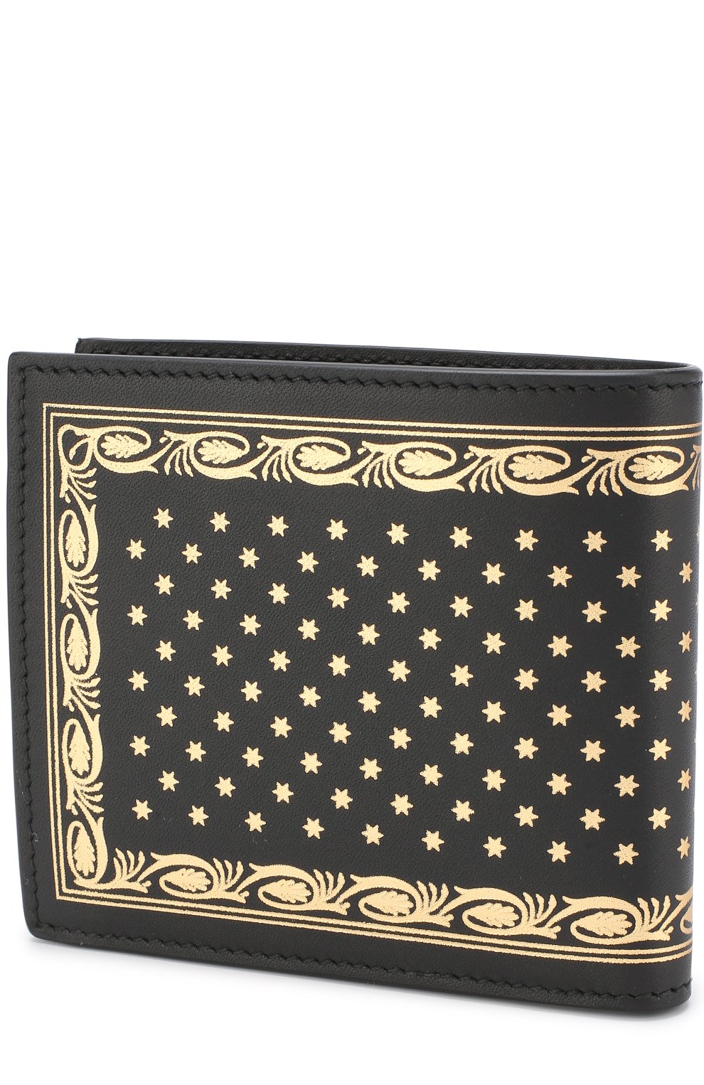 Кожаное портмоне с принтом GUCCI, арт. 510487/0GUSN, фото 2
