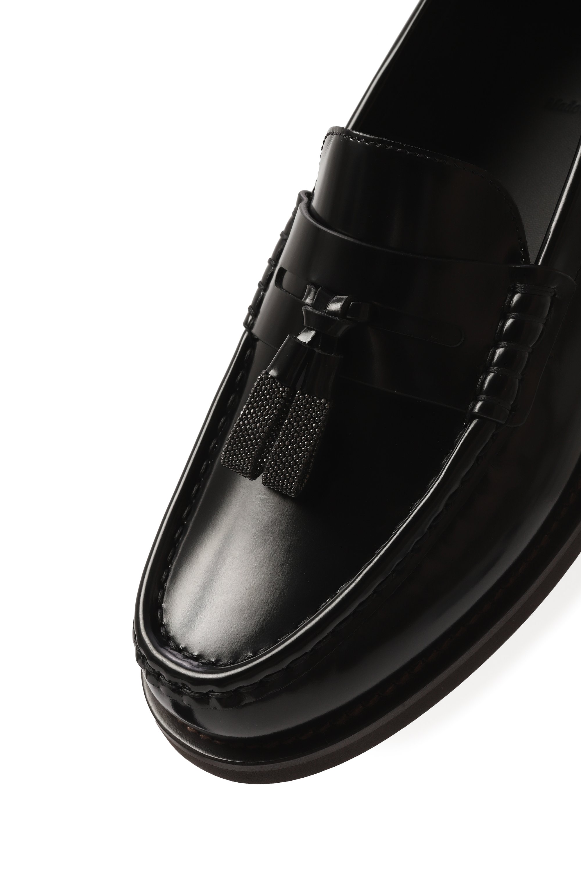 Кожаные лоферы BRUNELLO CUCINELLI, арт. MZVNGBP421, фото 7