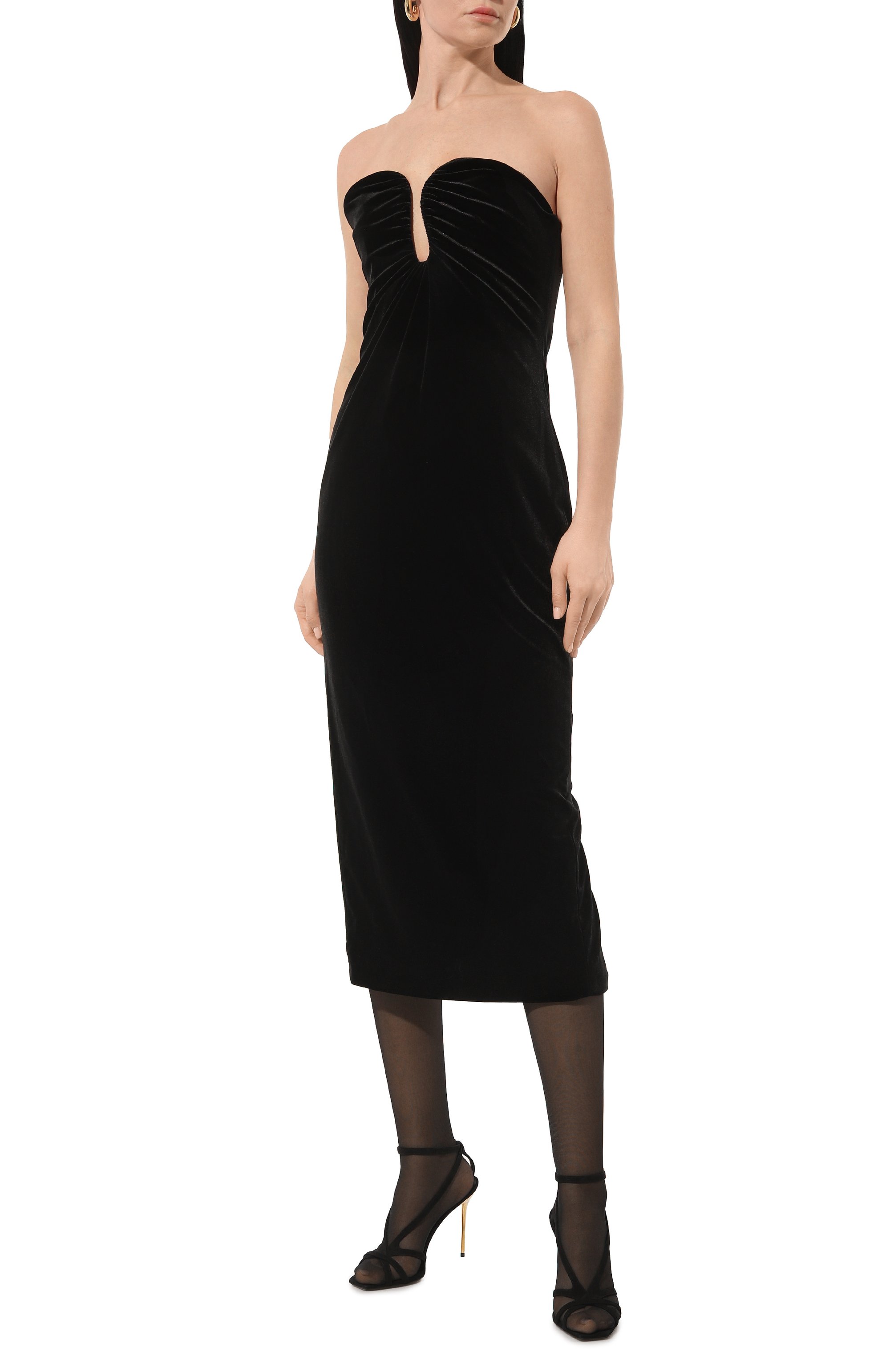 Замшевые босоножки ruby BALMAIN, арт. CN1UH974/LCMK, фото 2