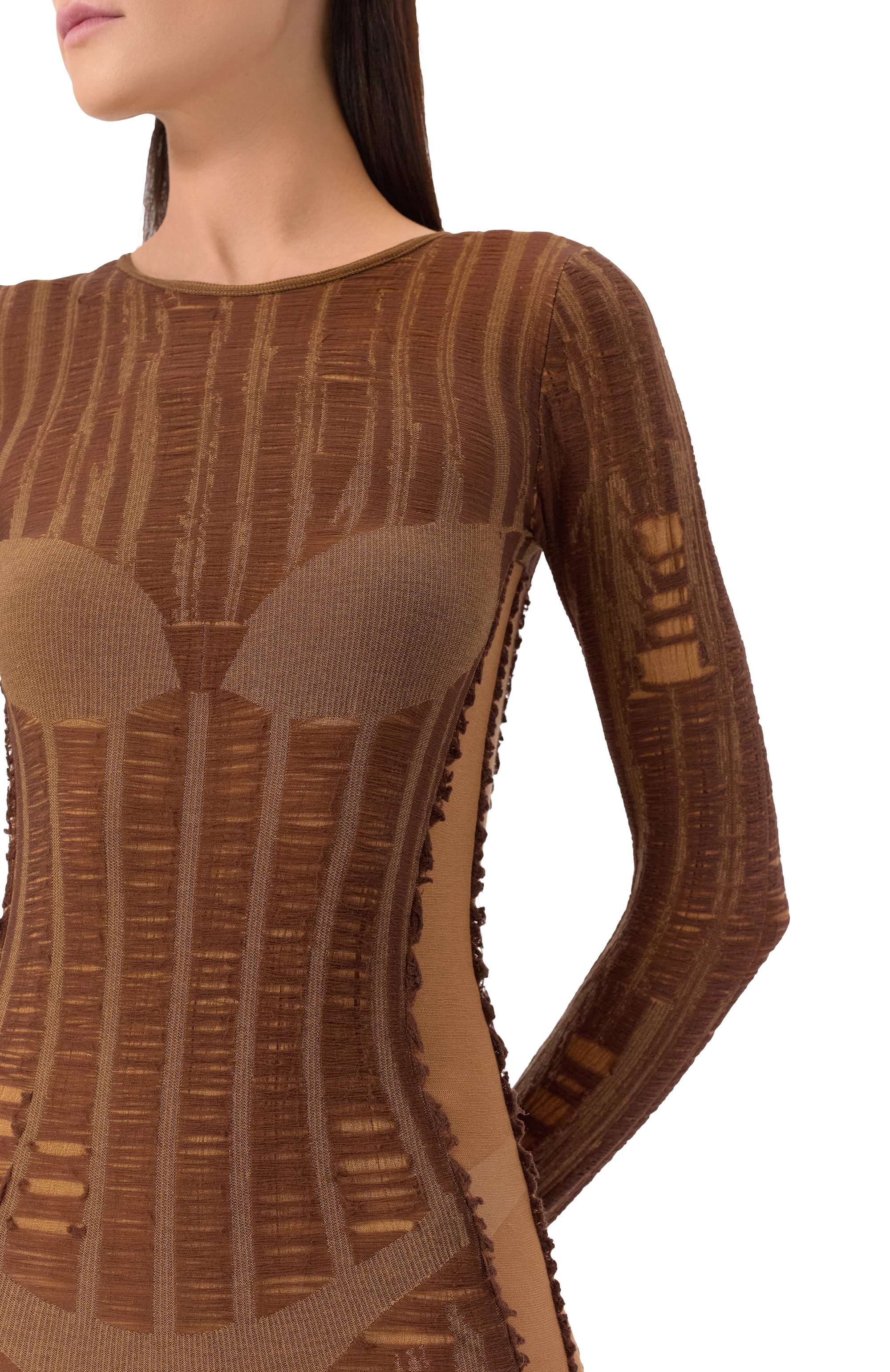 Хлопковое платье DIESEL, арт. A18125/0BJBI, фото 5