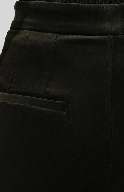 Хлопковые брюки DOLCE & GABBANA хаки цвета по цене 72500 руб., арт. FTAM2T/FUWB3, фото 5 Хлопковые брюки DOLCE & GABBANA, арт. FTAM2T/FUWB3, фото 5