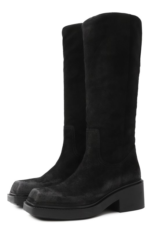 Замшевые сапоги Vic Matie 1H4154D_F06H080101 Чёрный 1H4154D_F06H080101