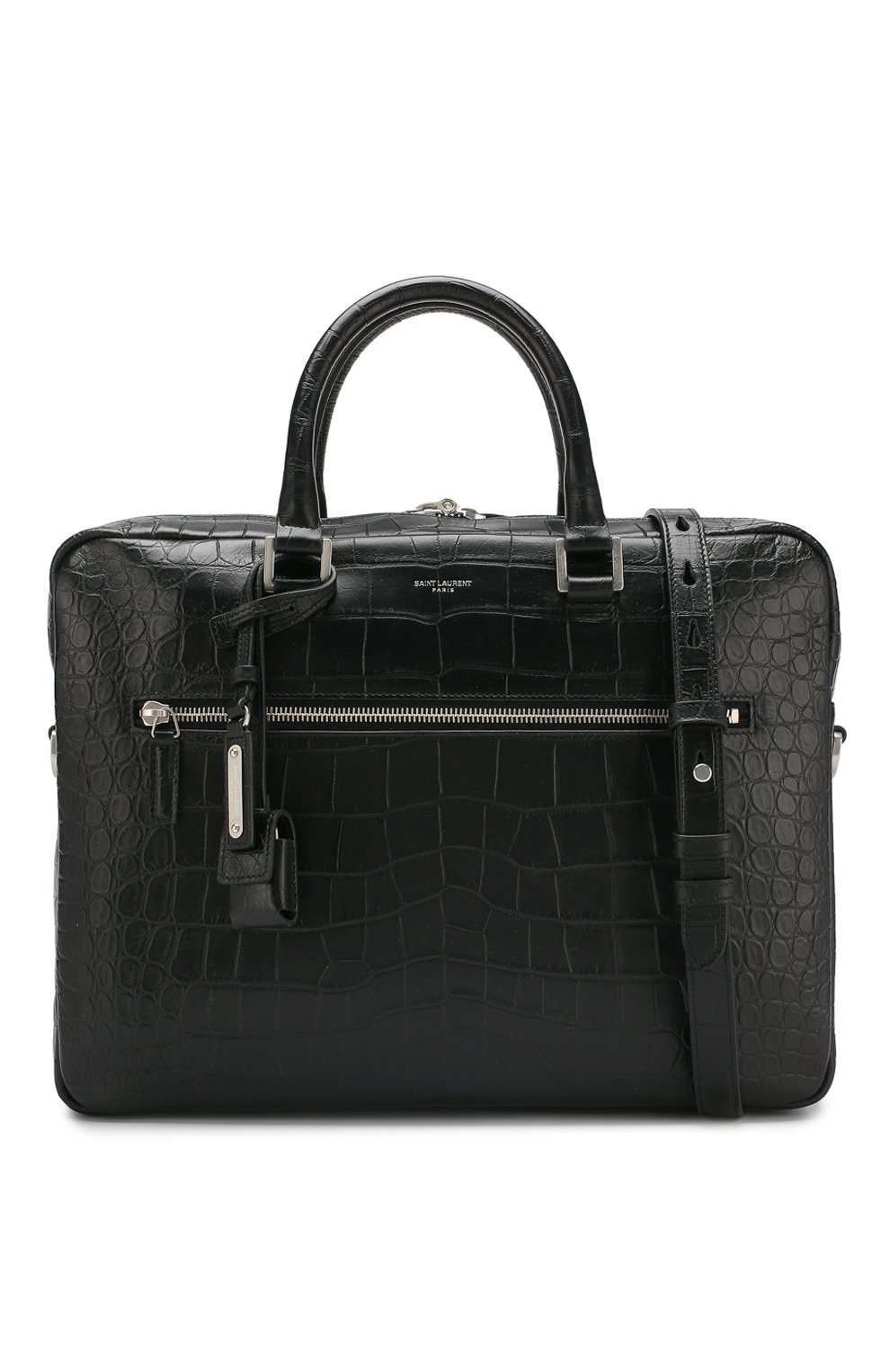 Кожаная сумка для ноутбука SAINT LAURENT, арт. 480586/0Q50E, фото 6