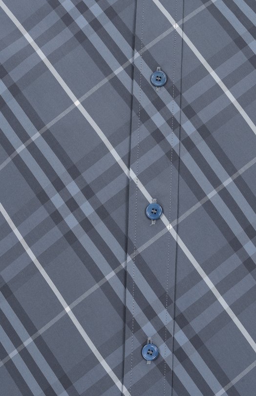 Хлопковая рубашка Burberry 8109517 Серый  8109517 Фото 6