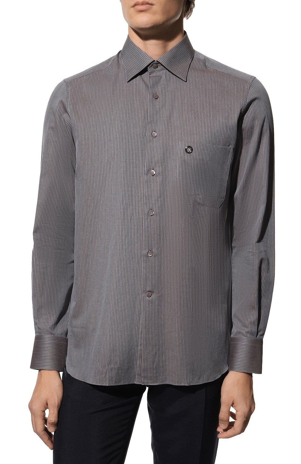 Хлопковая рубашка STEFANO RICCI, арт. MC004932/R2012, фото 3