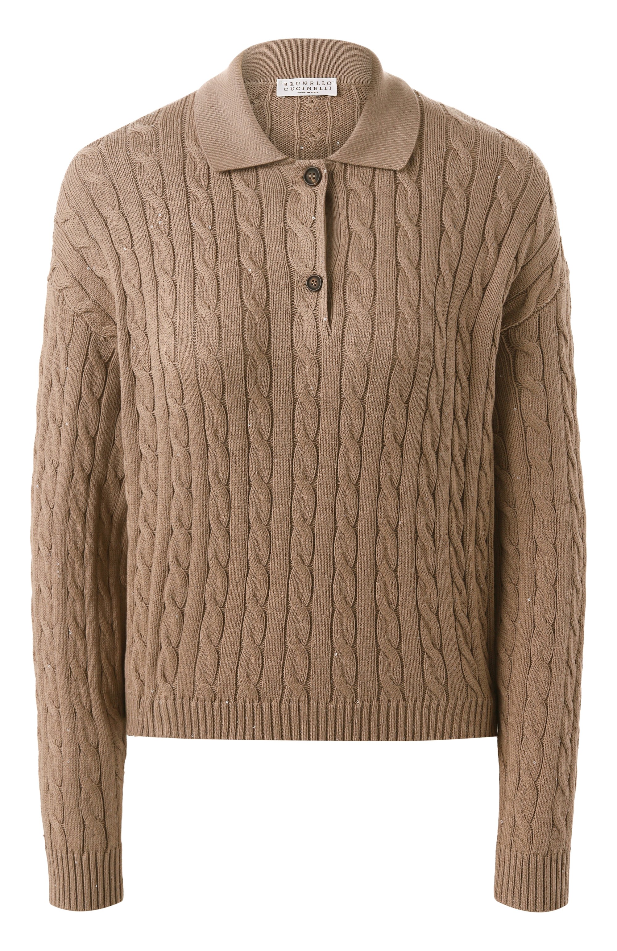 Хлопковое поло BRUNELLO CUCINELLI, арт. MDV797405, фото 1