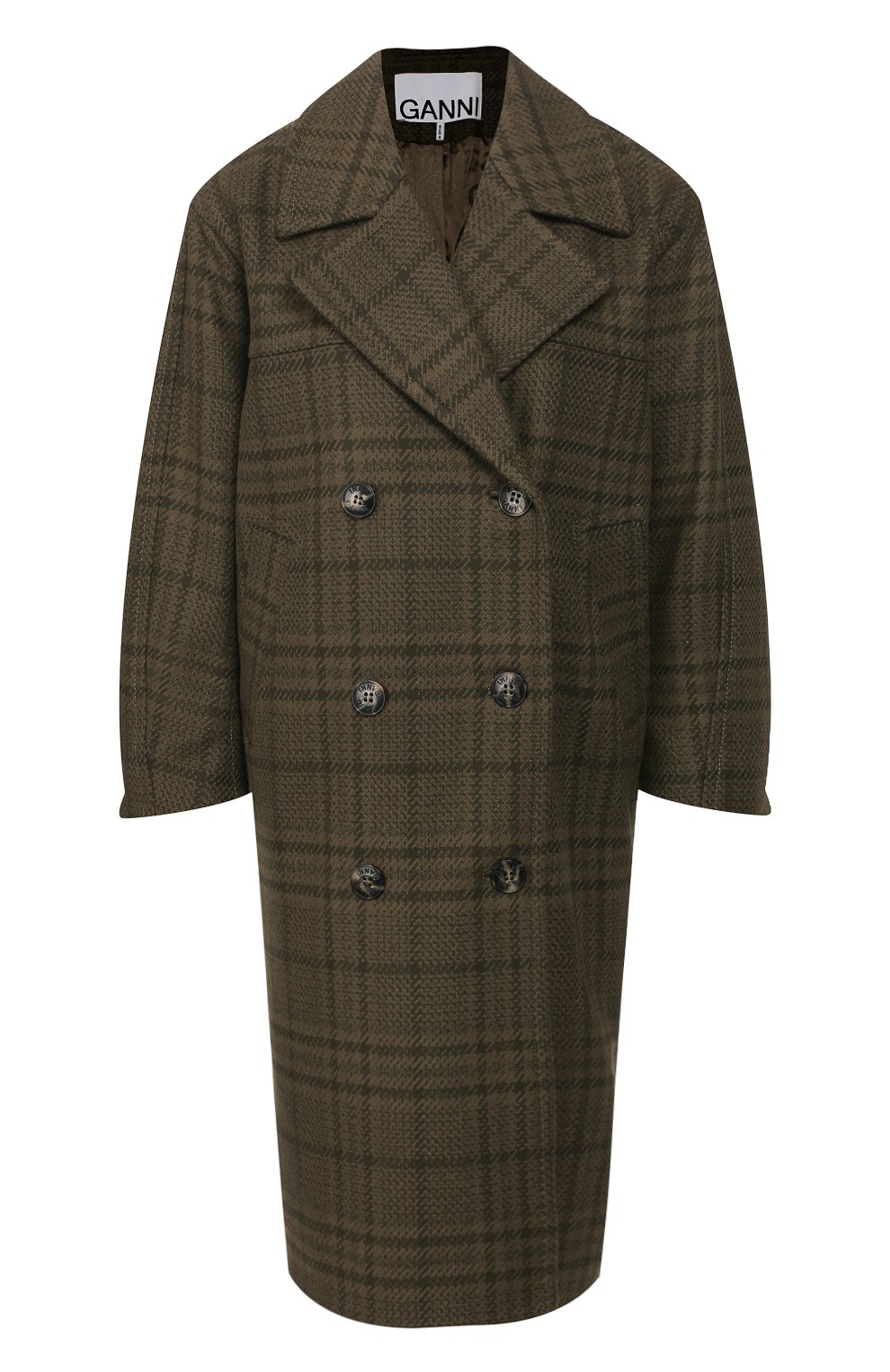 Двубортное пальто GANNI, арт. F4659, фото 1