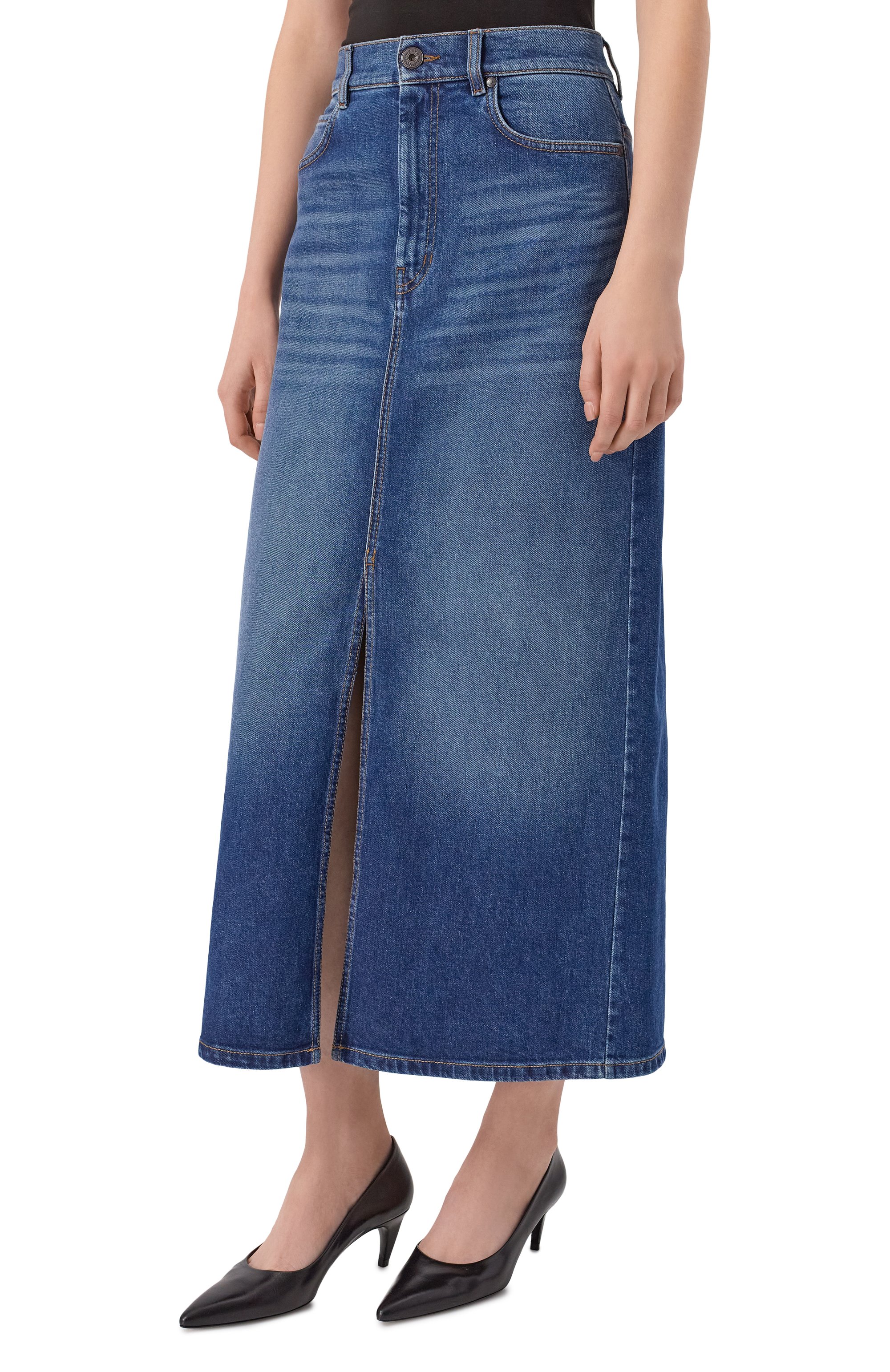 Джинсовая юбка WEEKEND MAX MARA, арт. ZARELIA, фото 3