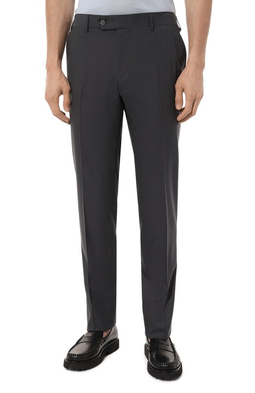 Шерстяные брюки Stefano Ricci M5T022SR14/W501 Серый  M5T022SR14/W501 Фото 3