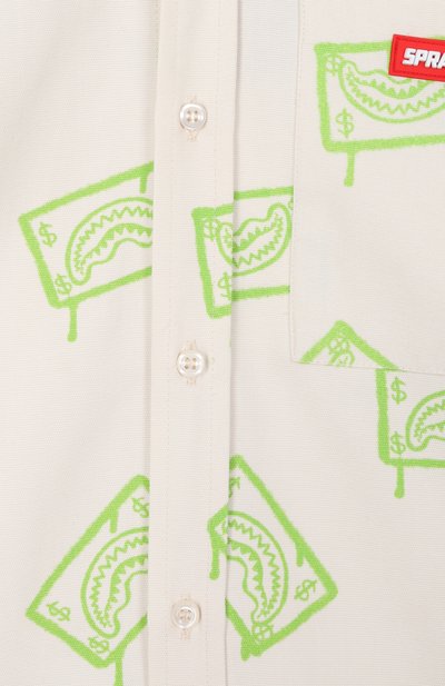 Хлопковая рубашка SPRAYGROUND, арт. SPY1250, фото 3
