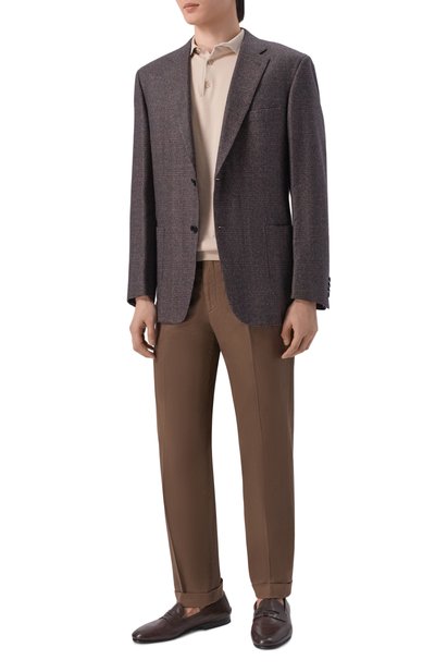 Хлопковое поло ANDREA CAMPAGNA, арт. PL1MC/SI18R, фото 2