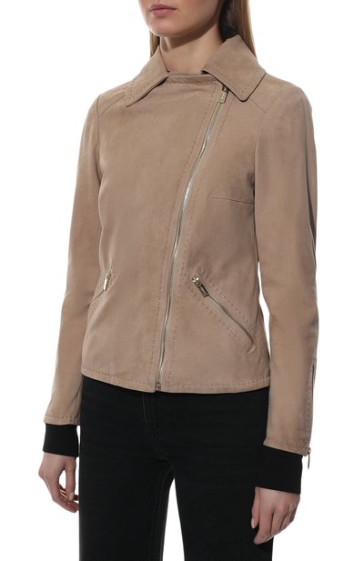 Замшевая куртка KITON, арт. D53576X04T71, фото 3