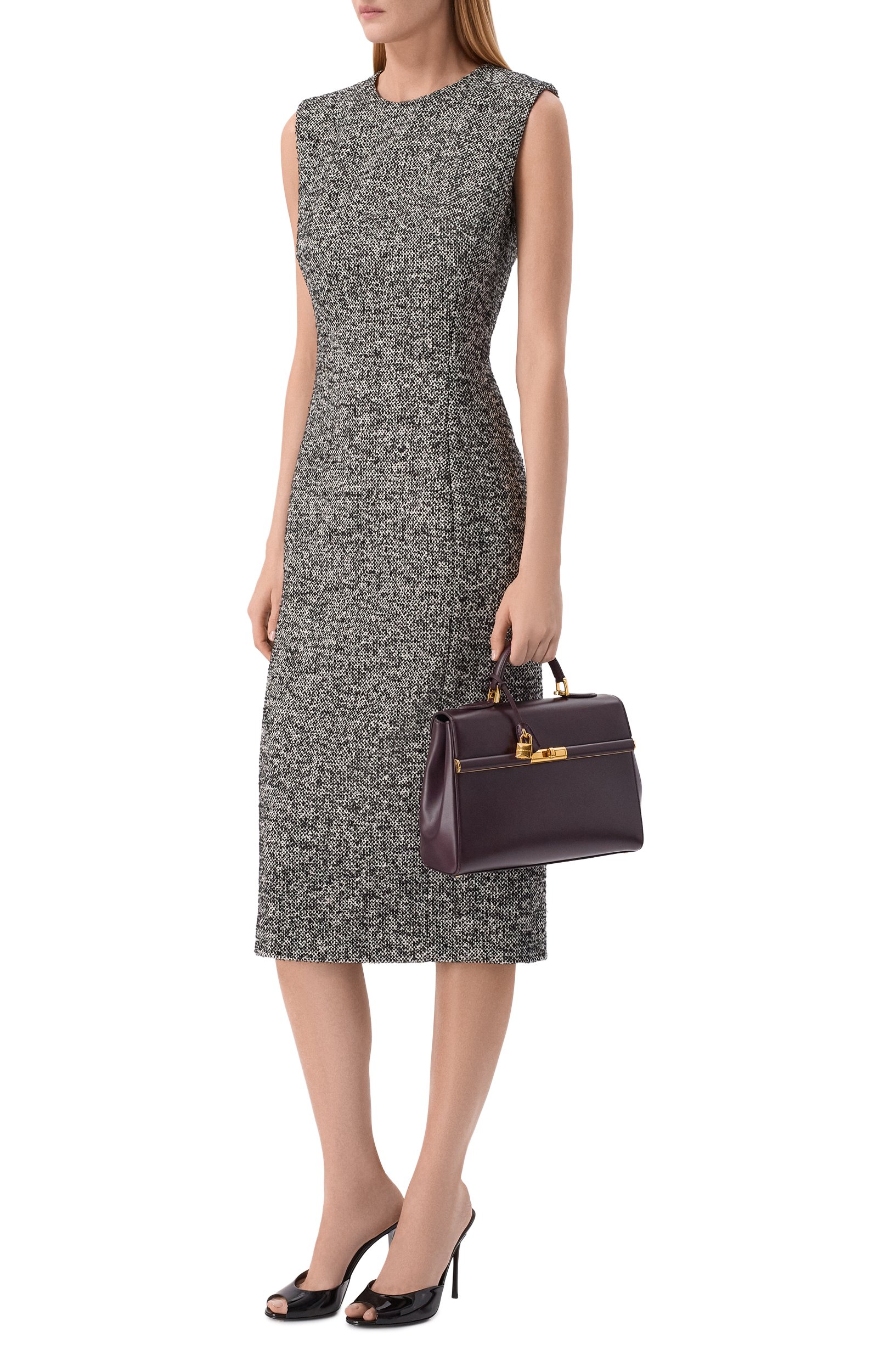 Сумка marlene DOLCE & GABBANA темно-бордового цвета по цене 357500 руб., арт. BB7932/A3G19, фото 3 Сумка marlene DOLCE & GABBANA, арт. BB7932/A3G19, фото 3