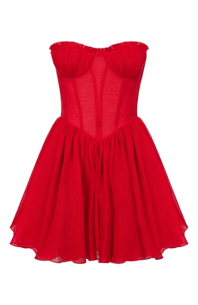 Женское платье изо льна и шелка YVON, арт. 0 160071