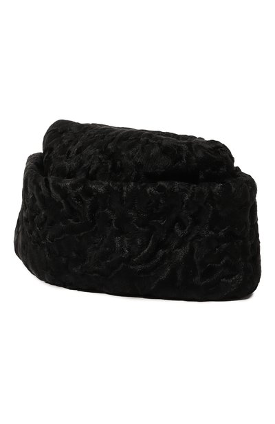 Мужская меховая пилотка из каракуля PRADA, арт. 2HC054-M37-F0002