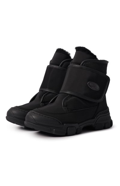 Утепленные ботинки RONDINELLA, арт. 12363-1D/NYL0N/SHEARLING_004