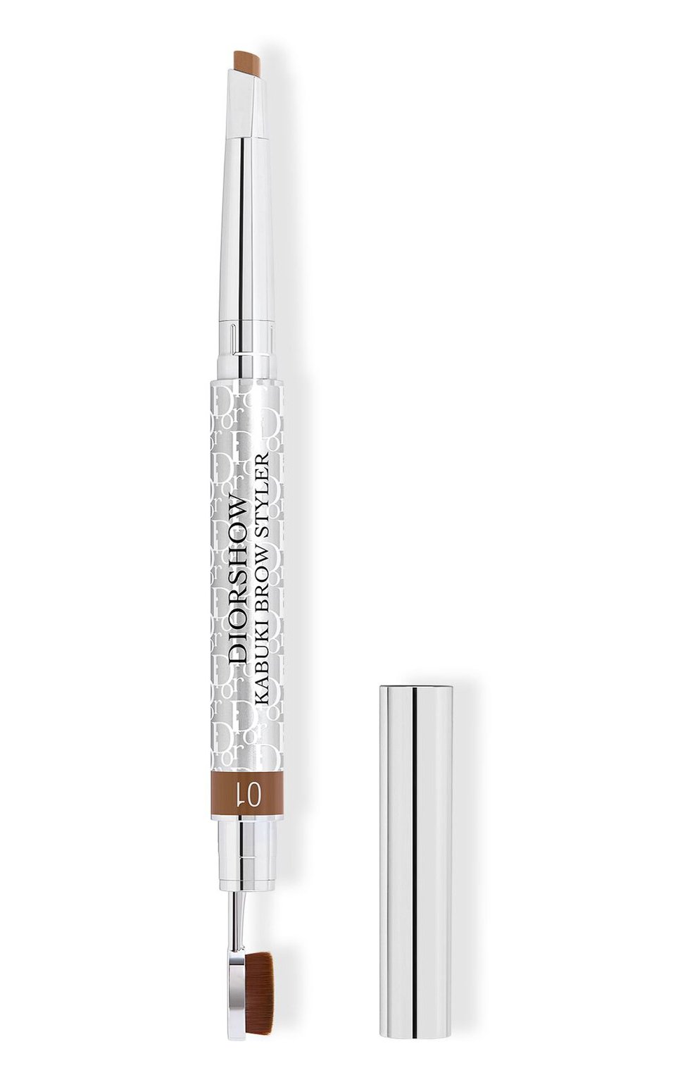Карандаш для бровей с кистью кабуки diorshow kabuki brow styler, оттенок 01 блондин (0.29g) DIOR, арт. C021300001, фото 1