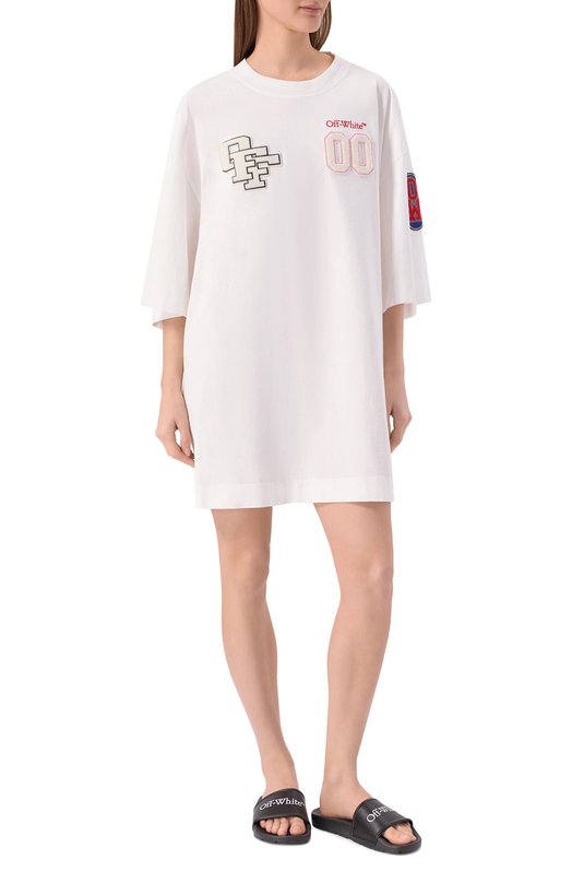 Шлепанцы Bookish Off-White 0WIU001S26MAT002 Чёрный  0WIU001S26MAT002 Фото 3