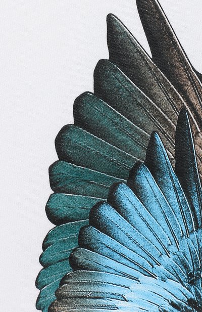 Хлопковые шорты MARCELO BURLON KIDS OF MILAN, арт. 20E/B/MB/3202/0020/8-14Y, фото 3